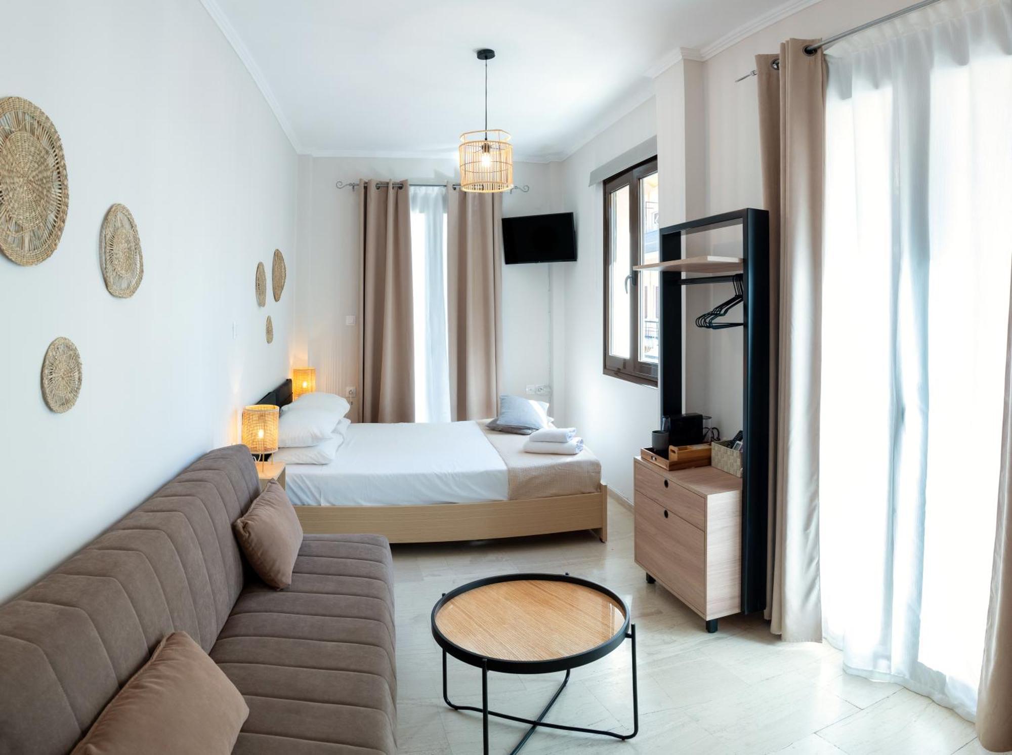 Mare I - Studio In Old Harbor Chania  Bagian luar foto