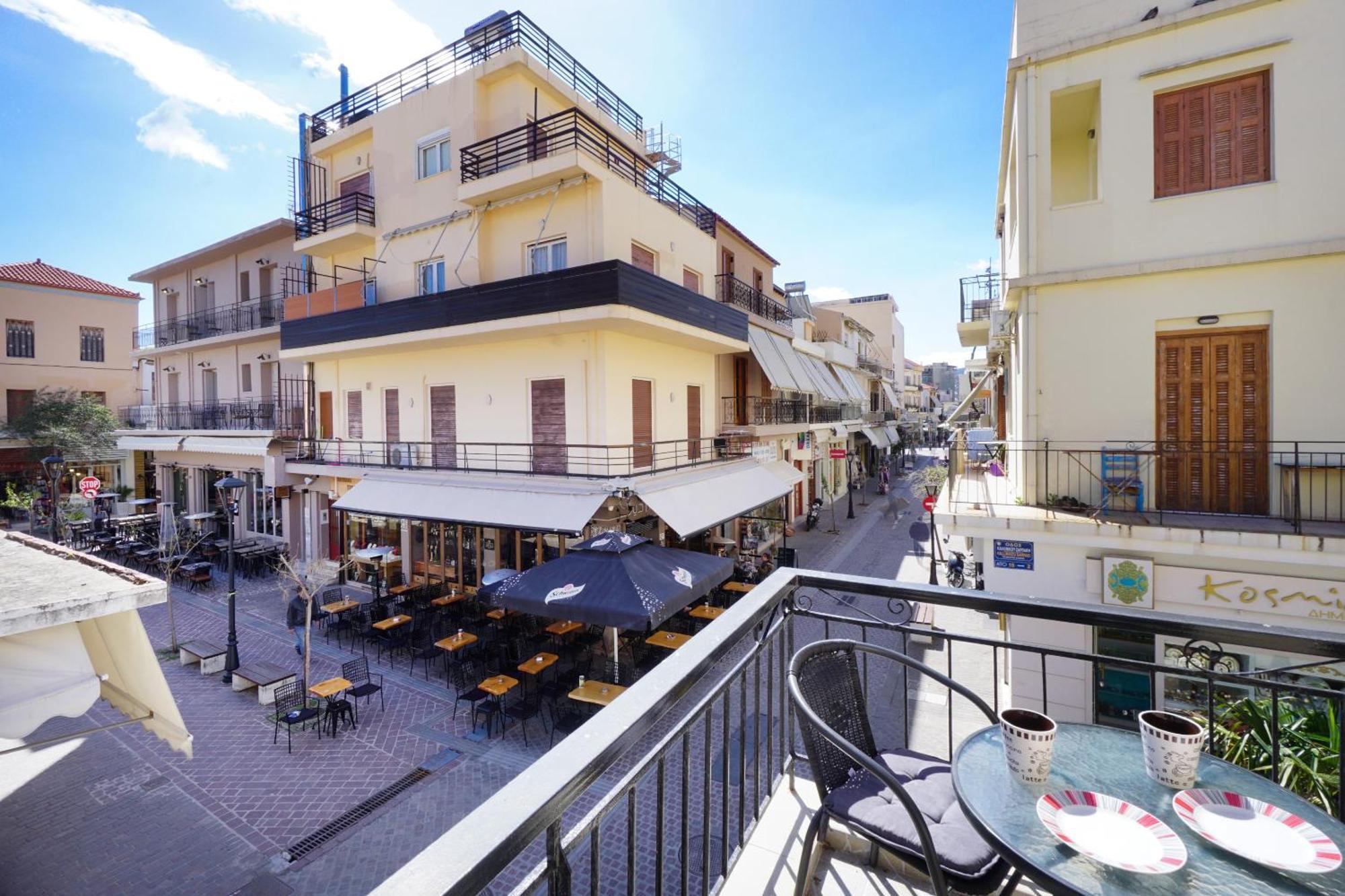 Mare I - Studio In Old Harbor Chania  Bagian luar foto
